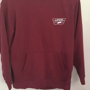 Vans Hoodie Burgundy